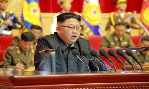 Nhà lãnh đạo Triều Tiên Kim Jong-un. Ảnh: Reuters.