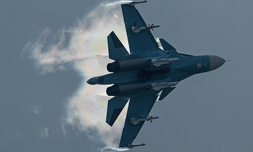 Máy bay ném bom Su-34 của Nga. Ảnh: Sputnik.