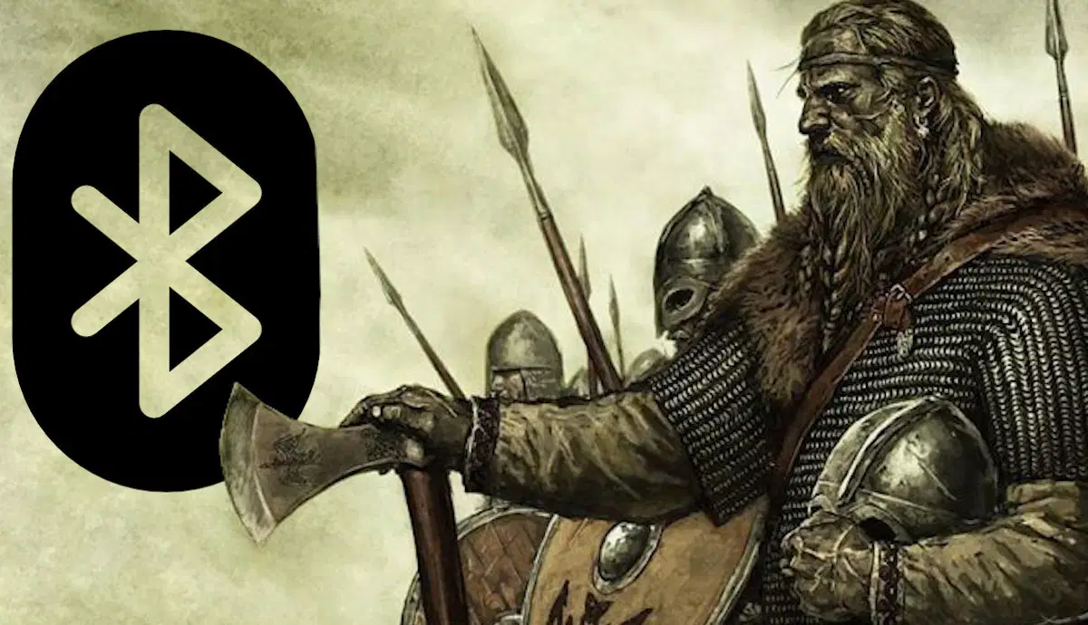 Tên “Bluetooth” được lấy theo tên một vị vua Viking, Harald Bluetooth, người đã gắn kết các bộ tộc, tượng trưng cho mục tiêu kết nối mọi thiết bị bất kể thương hiệu. (Ảnh: TheCollector)
