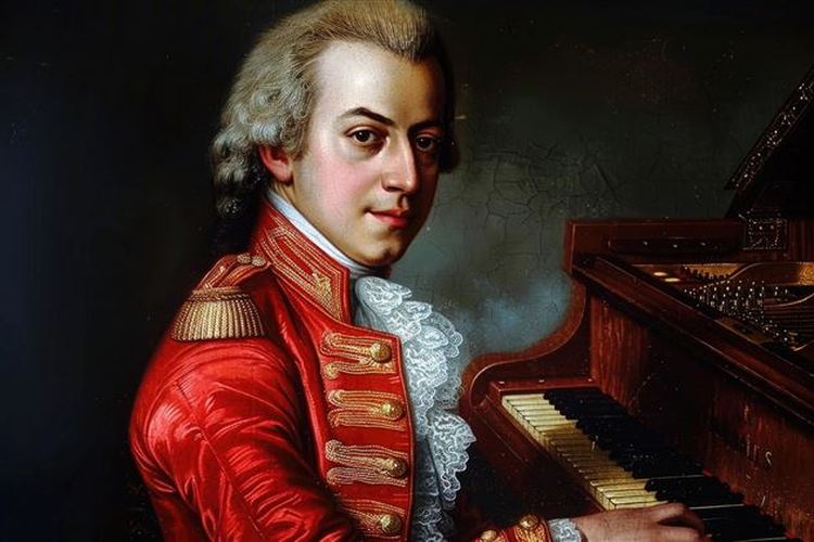 4. Wolfgang Amadeus Mozart là nhà soạn nhạc thiên tài người Áo, có ảnh hưởng sâu rộng trong âm nhạc cổ điển, đặc biệt với những tác phẩm như "Eine kleine Nachtmusik" và "Requiem". (Ảnh: SkiWelt Wilder Kaiser)