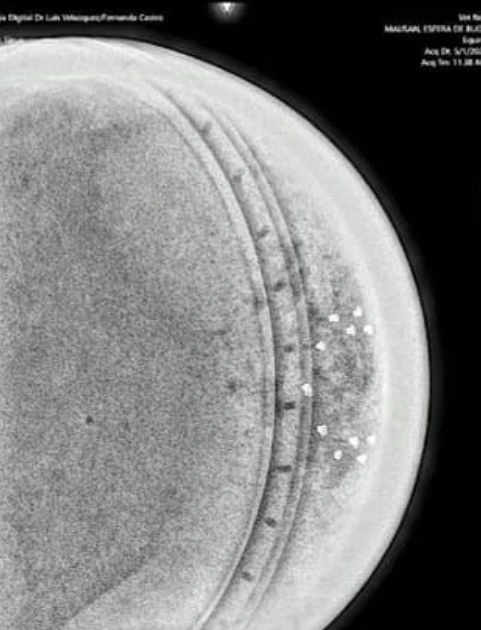 Hiện quả cầu vẫn đang được nghiên cứu và bảo quản, trở thành bí ẩn mới nhất gắn liền với giả thuyết người ngoài hành tinh từng ghé thăm Trái Đất.(Ảnh: newsbomb)