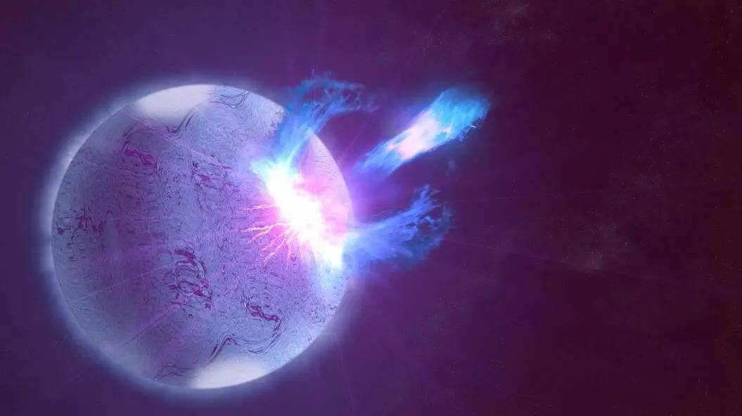 Những vụ nổ sao từ còn giúp phóng thích lượng lớn vật chất giàu nguyên tố nặng ra không gian, góp phần vào sự hình thành sao và hành tinh mới. (Ảnh: Thanh niên Việt)