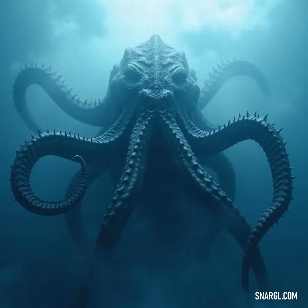 Các học giả cho rằng Kraken được lấy cảm hứng từ mực khổng lồ – sinh vật có thật sống ở vùng biển sâu, hiếm khi con người thấy được. (Ảnh: Snargl)