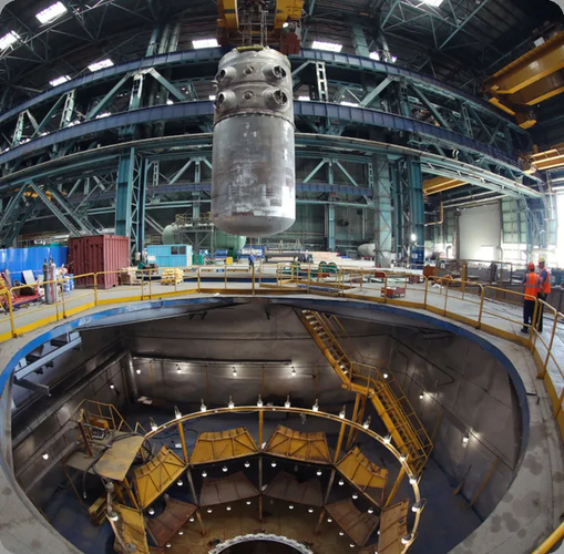 Quy trình sản xuất VVER-1200 gồm 5 giai đoạn, từ sản xuất phôi kim loại đến kiểm tra độ tin cậy, với thời gian hoàn thiện trung bình khoảng 3 năm.(Ảnh: AEM Technologies)