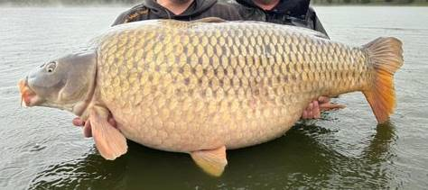 Sau khi chế ngự được con cá, Stepien không giấu nổi xúc động, thậm chí rơi nước mắt vì đã biến giấc mơ câu cá của mình thành hiện thực. (Ảnh: Agroinform)