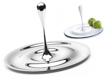 Đĩa đựng hoa quả lấy cảm hứng từ giọt nước.