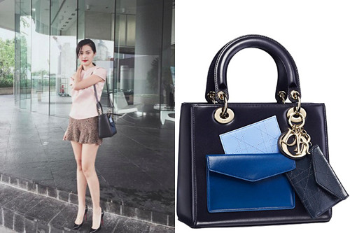 Cô nàng còn có một chiếc Lady Dior phiên bản Thu-Đông 2014 với giá khoảng 4.800 USD (106 triệu đồng).