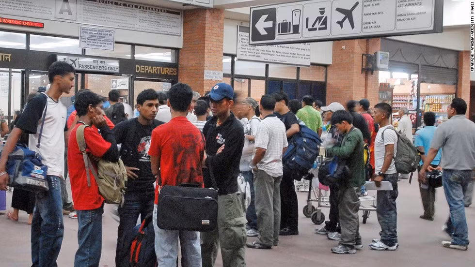 Thứ ba là sân bay Tribhuvan, Nepal: Đây là một trong những sân bay được nhận xét là tồi tệ nhất về dịch vụ phòng vệ sinh.
