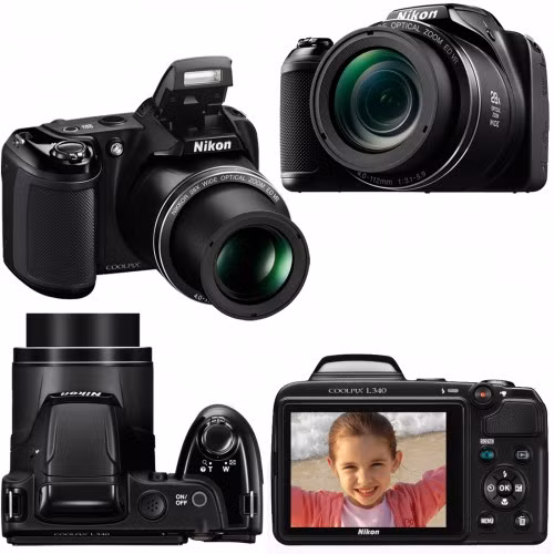 10. Máy ảnh kỹ thuật số Nikon Coolpix với giá 99,99 USD tại Target: Trong ngày Black Friday, bạn có thể mua máy ảnh kỹ thuật số Nikon Coolpix L340 20-megapixel với giá 99,99 USD (trong khi giá niêm yết là 229,99 USD).