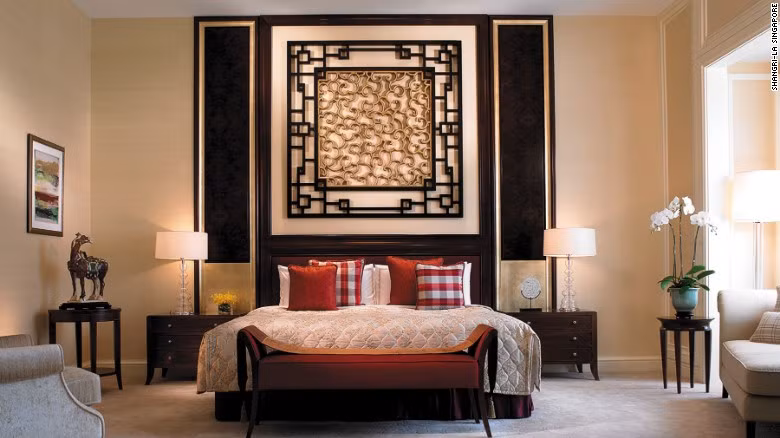 Khu vườn của Shangri-La sở hữu nhiều loài cây nhiệt đới quý hiếm, là địa điểm tuyệt vời cho du khách muốn dành thời gian cho nghỉ ngơi, thư giãn và thiền định.