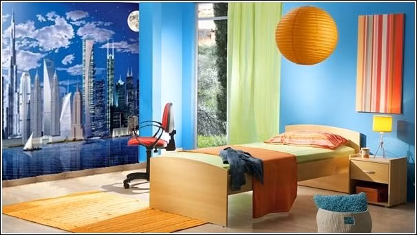 Với các bức tranh tường độc đáo, căn phòng của bạn sẽ sinh động hơn rất nhiều.