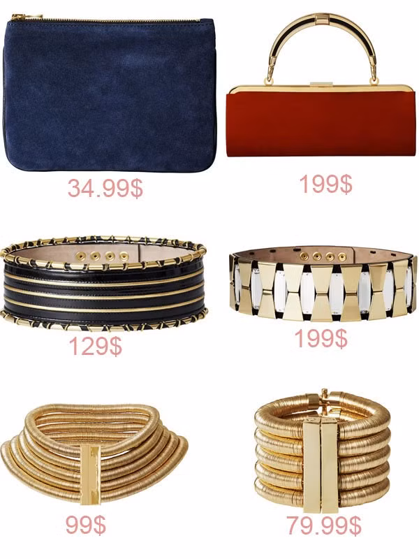 Những phụ kiện cá tính nằm trong bộ sưu tập mới H&amp;MxBalmain.