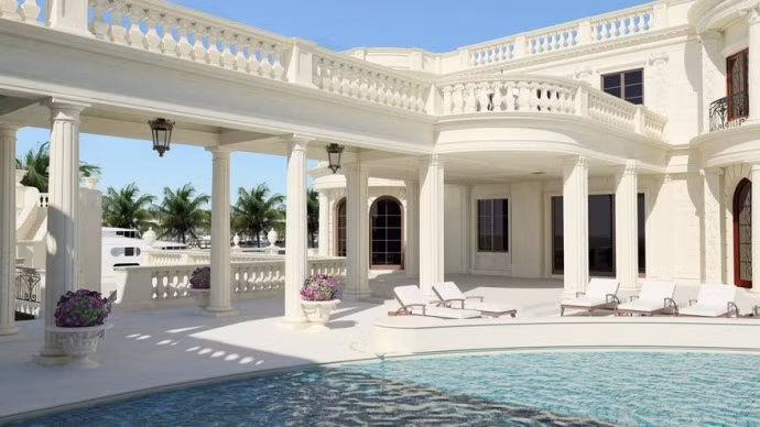 Biệt thự Le Palais Royal đã trở thành biệt thự đắt nhất được rao bán ở Mỹ.