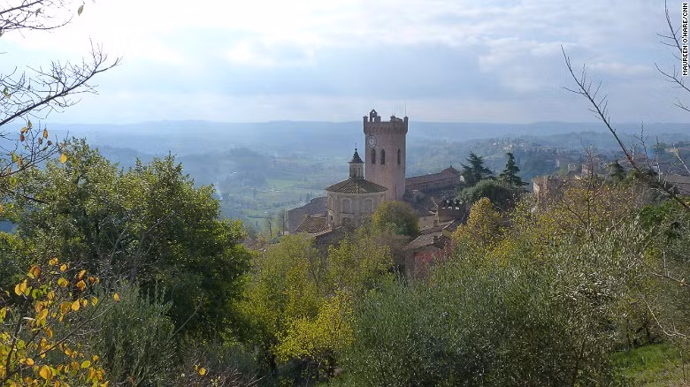 Đồi San Miniato ở thung lũng Arno của Italy, chính là một trong những nơi nhiều nấm cục trắng đắt đỏ được tìm thấy.
