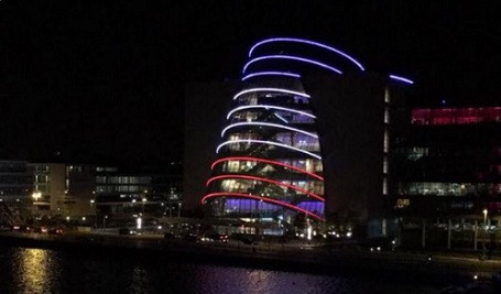 Trung tâm hội thảo Convention Center ở thành phố Dublin, Ireland.