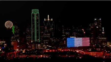 Khách sạn Omni ở thành phố Dallas, Mỹ.