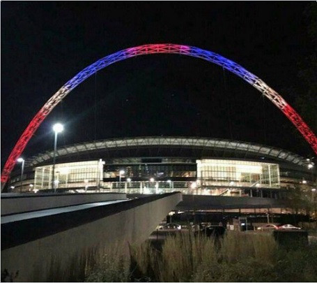 Sân vận động Wembley ở London, Anh.