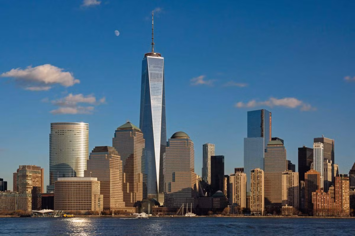 4. Trung tâm Thương mại One World ở New York, Mỹ.