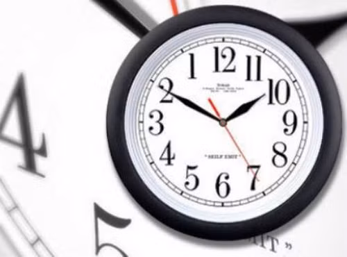 Chiếc đồng hồ ngược số độc đáo.