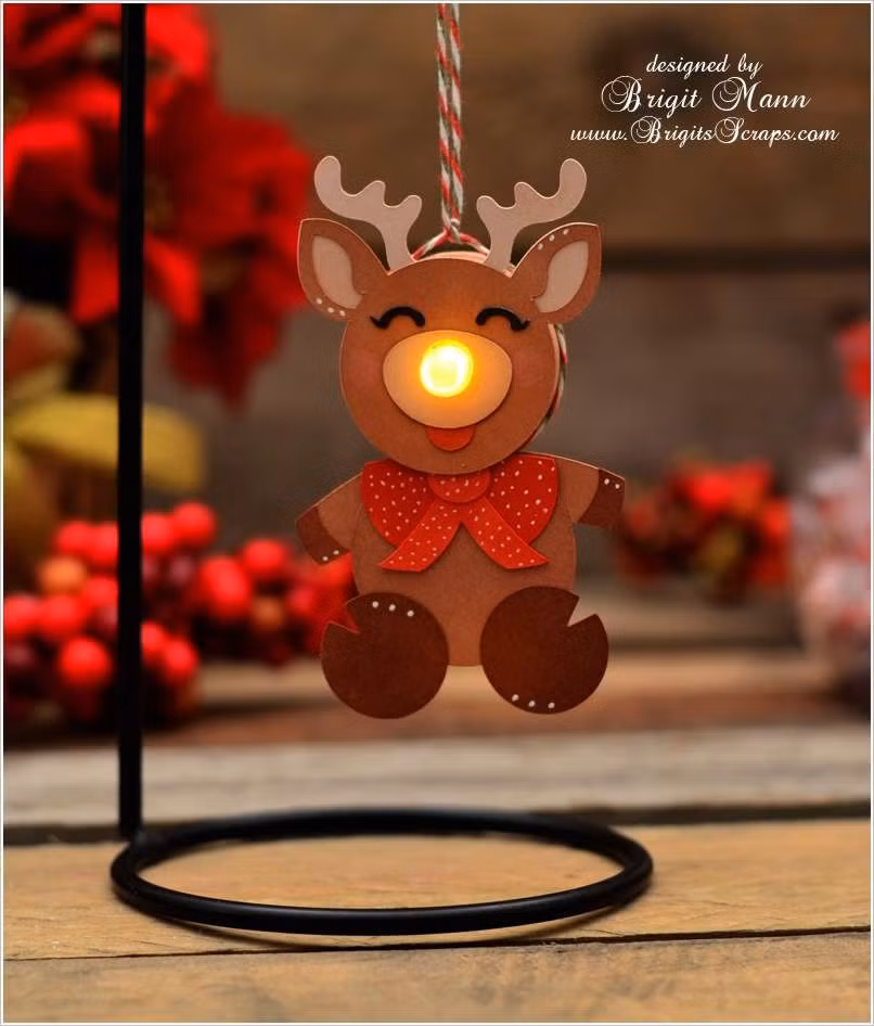 Đèn Noel độc đáo yêu cầu sự khéo léo.