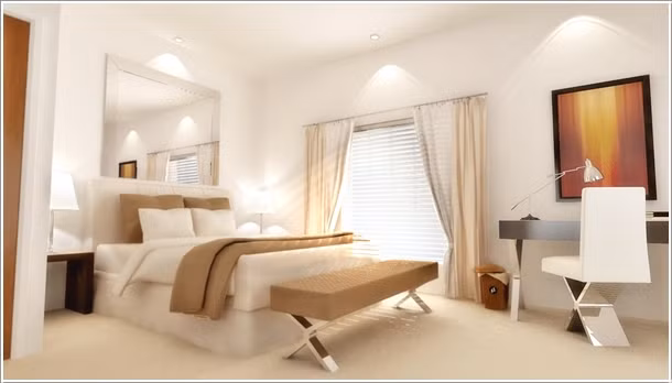 Những kiểu đèn hắt vào tường, phản chiếu ánh sáng dịu nhẹ, cuốn hút.