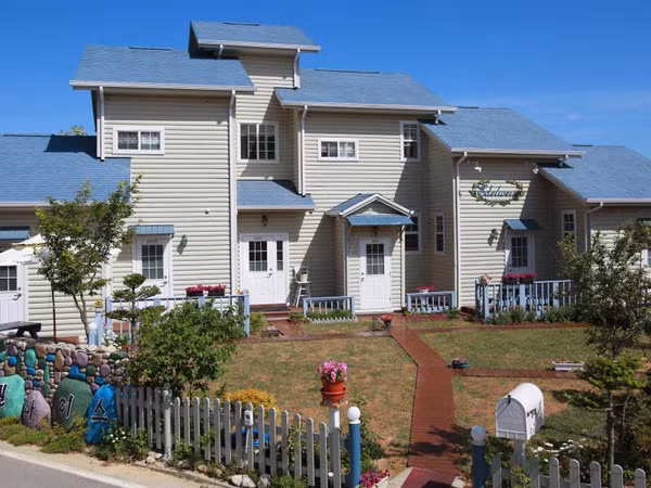 Các dinh thự rộng lớn và kiểu cách ở Pyeongchang-dong.