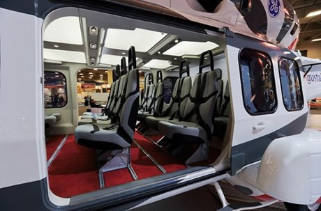 Máy bay có thể chở tới 19 người với bố trí ghế ngồi sang trọng, thuận tiện.