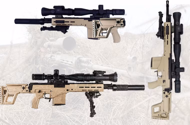 Hộp tiến đạn tiêu chuẩn của súng thường là 10 viên, nhưng cũng có những hộp tiếp đạn lớn hơn với cơ số 15, 20 viên được thiết kế để sử dụng trong những trường hợp cần thiết. Sử dụng loại đạn 7,62 x54mmR được thiết kế đặc biệt với đường đạn ổn định và động năng xuyên giáp cao.