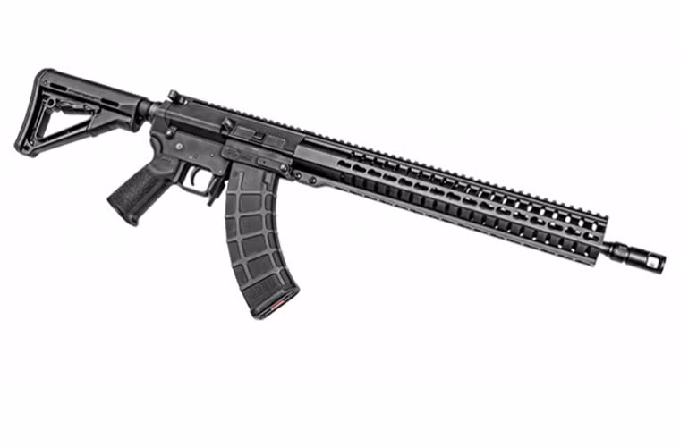 Mk-47 được trang bị một ốp nòng thiết kế hình hộp chạy dài ôm lấy gần hết chiều dài nòng súng. Trên ốp nòng này trang bị các thanh picantinny để gắn phụ kiện, các phụ kiện chiến đấu có thể gắn xung quanh cả ba mặt của hộp ốp nòng.