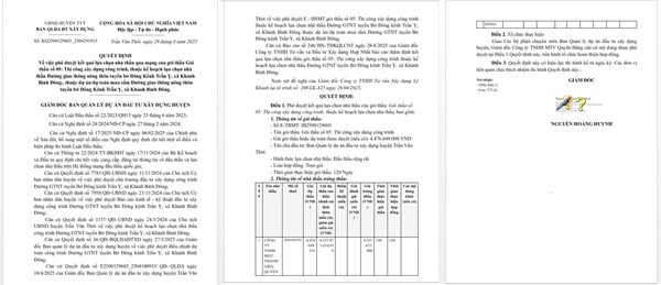 Ca Mau: Khong doi thu canh tranh, Cty Quyen Dang “am tron” goi thau tien ty