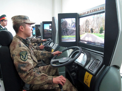 Hầu như mọi trang bị xe tăng – thiết giáp ở Sư đoàn 6 đều có thiết bị mô phỏng.