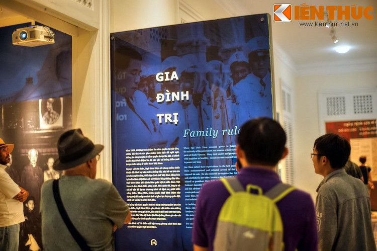 Đặc biệt, trưng bày cung cấp một lượng thông tin phong phú về các nhân vật từng sống trong Dinh, mà gương mặt trung tâm là ông Ngô Đình Diệm.