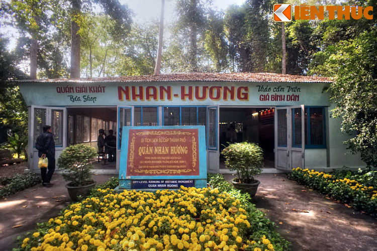 Trong các di tích lịch sử liên quan đến cuộc kháng chiến chống Mỹ ở Sài Gòn, có một di tích nằm ở địa điểm khiến nhiều người bất ngờ. Đó là quán Nhan Hương trong Thảo Cầm Viên Sài Gòn.