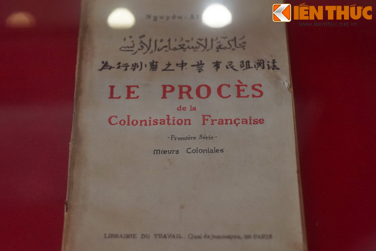 Sách "Bản án chế độ thực dân Pháp" của đồng chí Nguyễn Ái Quốc, xuất bản tại Paris, Pháp năm 1925.