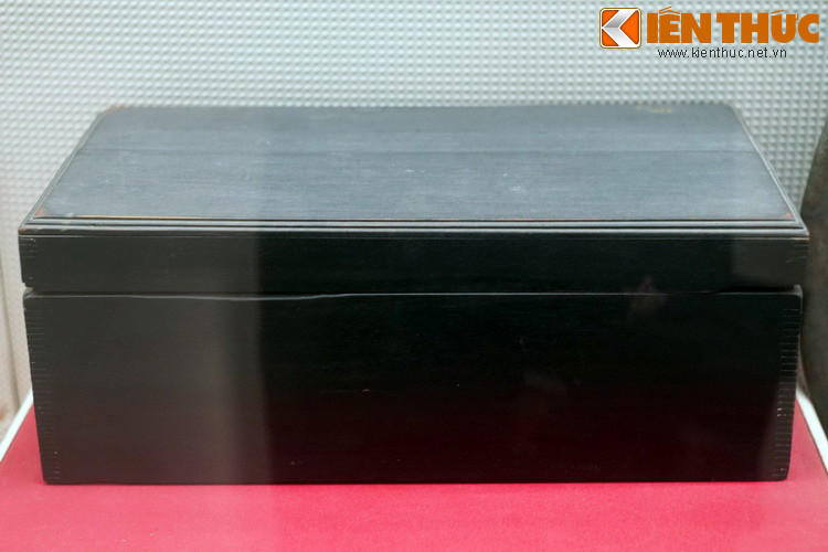 Tráp gỗ, Hội Việt Nam Thanh niên Cách mạng dùng đựng tài liệu ở nhà ông Trần Quang Huyến.