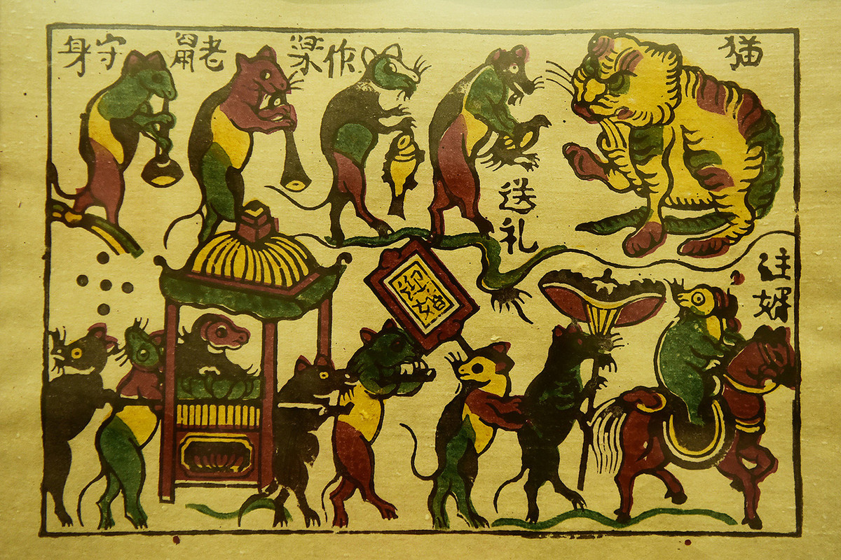 Cuối cùng, bức tranh Đám cưới chuột cũng thể hiện ý nghĩa cộng sinh phát triển. Hình ảnh chuột mang lễ vật đến dâng tặng cho mèo còn có ý nghĩa "có qua có lại", "có phúc cùng hưởng". Đây là nguyên lý sống mà người Việt duy trì từ ngàn xưa đến tận bây giờ. Mời quý độc giả xem video: Đi tìm Tết Việt. Nguồn: VTC14.