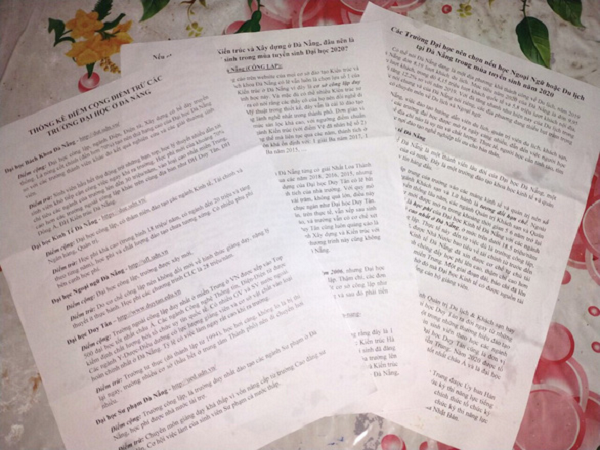 Boi nho hang loat DH o Da Nang: Cac “tieu xao” ban mua tuyen sinh