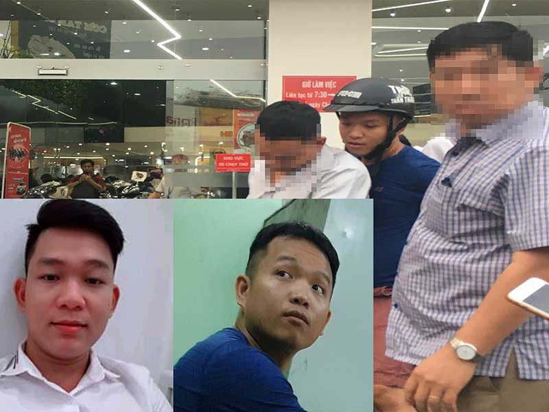 Khi bị bắt giữ đưa về phường, 2 người trong tổ công tác nói với lỗi tàng trữ hung khí trái phép, anh C.H.Đ. (sinh viên một trường ở TP HCM) sẽ bị phạt 10-15 triệu đồng. Sau đó nhóm này yêu cầu chỉ cần đưa 10 triệu. Do anh Đ. không có tiền nên một cán bộ công an phường yêu cầu ký giấy bán xe với giá 15 triệu đồng. Khi nào nam sinh này xoay được tiền thì đến chuộc lại. Không chấp nhận điều này anh Đ. liền báo cơ quan Công an.