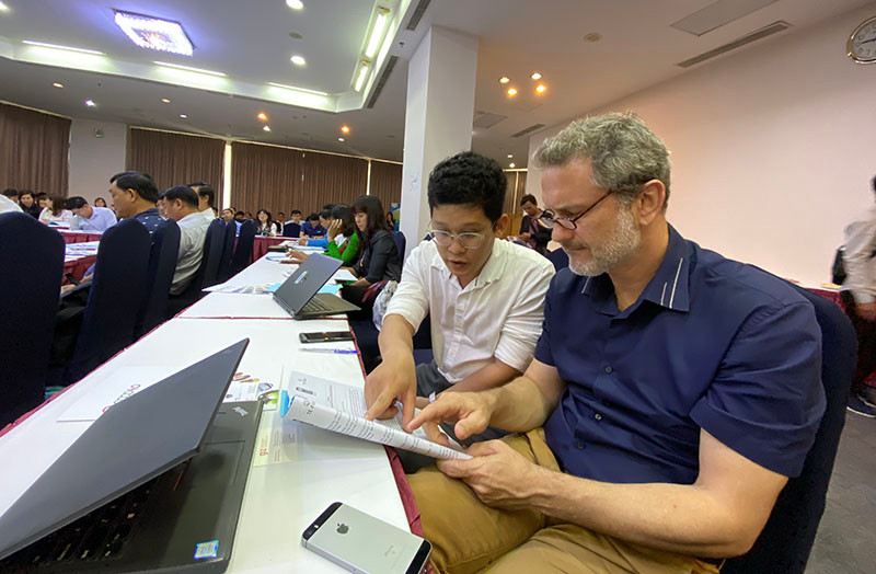 Hang tram dai bieu du Hoi thao 