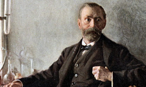 Đến năm 1867, Alfred Nobel đăng ký bản quyền sáng chế cho vật liệu này dưới tên dynamite. Để có thể kích hoạt các thỏi thuốc nổ, Alfred Nobel tìm cách tạo ra ngòi nổ.