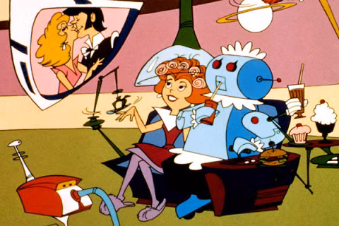 Ngày nay, chúng ta chưa thể sáng chế ra robot có thể làm mọi việc như robot Rosie. Tuy nhiên, robot ngày nay đã có thể làm được nhiều việc, trong đó có việc chăm sóc người già.