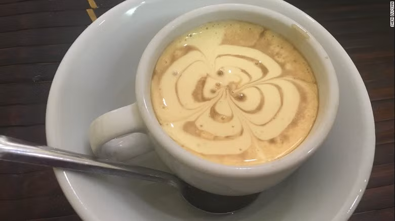 Cà phê trứng của Việt Nam được bình chọn là một trong những loại cà phê hấp dẫn nhất thế giới.