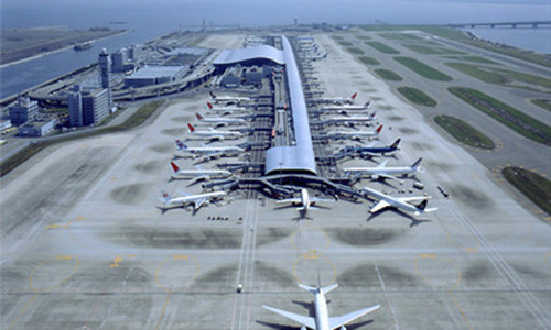 Sân bay quốc tế Kansai là dự án được xây dựng theo hình thức đầu tư BOT hiệu quả của Nhật Bản. Ảnh: Nkiac.co,jp.