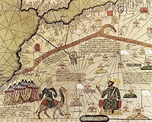 Đi cùng ông hoàng Mansa Musa I là vợ ông - Inari Konte cùng 500 người hầu gái. Dọc đường đi, ông hoàng này xây dựng nhiều đến thờ ở Dukurey, Gundam, Direy, Wanko và Bako. Một số đền thờ này tồn tại đến ngày nay.