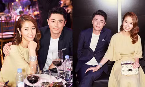 Lâm Tâm Như và Hoắc Kiến Hoa.