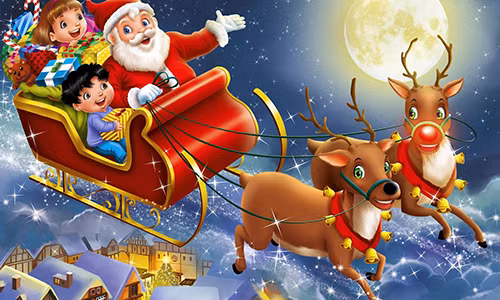 Theo tính toán của các nhà khoa học Mỹ, ông già Noel sẽ phải đến 822 ngôi nhà trong 1 giây để phát quà cho trẻ em trong đêm Giáng sinh. Điều đó có nghĩa cỗ xe tuần lộc của ông già Noel sẽ phải di chuyển với tốc độ 650 dặm/giây.