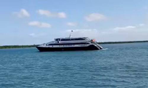 Phà Mercraft 3 bị chìm ngoài khơi phía đông thủ đô Manila với ít nhất 4 người thiệt mạng. Ảnh: Rappler.