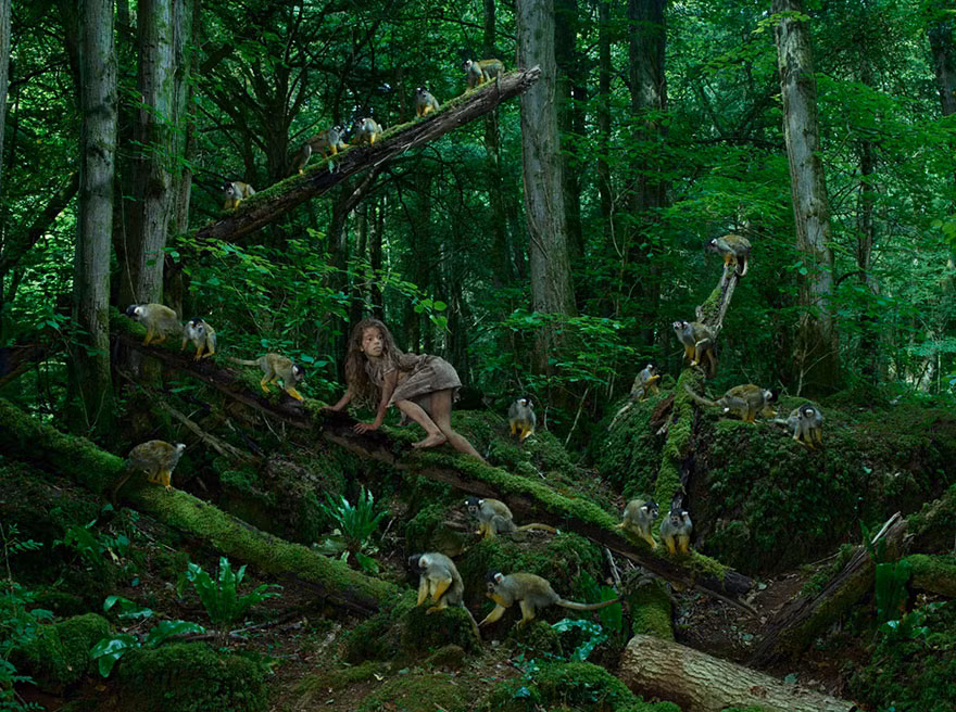 Sở dĩ Marie-Angélique có biệt danh như vậy là vì có 10 năm sống trong rừng.