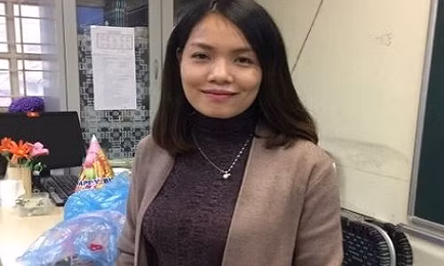 Chị Nguyễn Thúy Nga, nữ khách hàng mất thẻ ATM và bị rút tiền sau đó