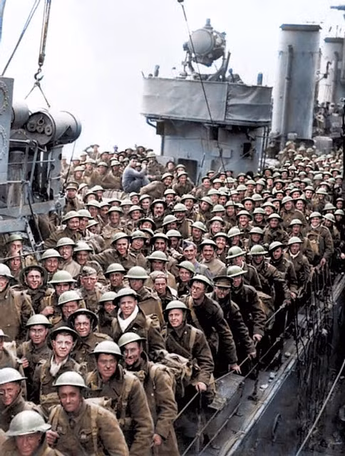 Hàng ngàn binh sĩ quân đồng minh được giải cứu trở về Anh an toàn, không bị rơi vào tay phát xít Đức.